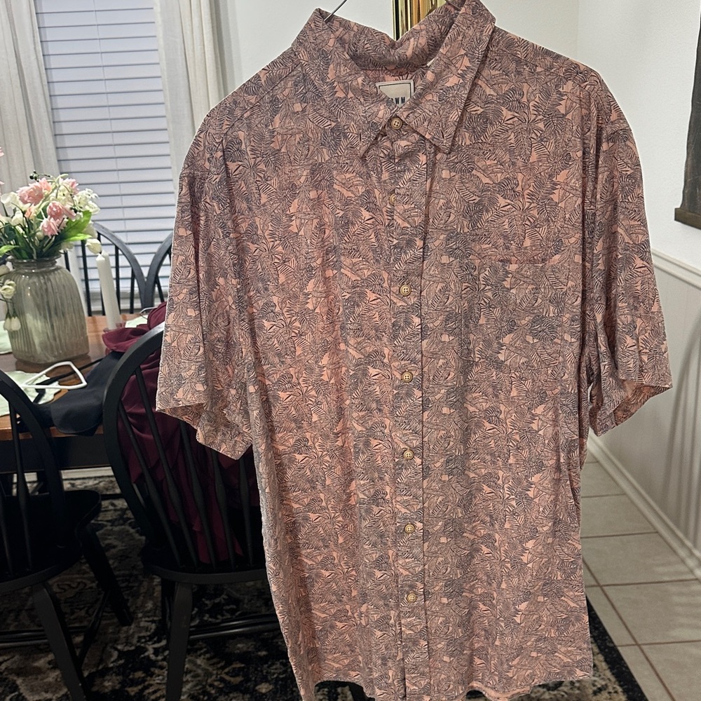 Men's Tropical Print Shirt